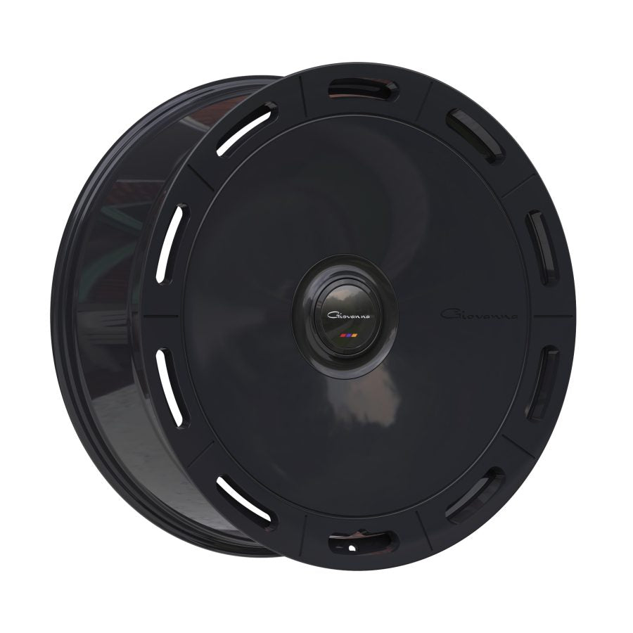 Giovanna AMUR-X gloss black wheel detail