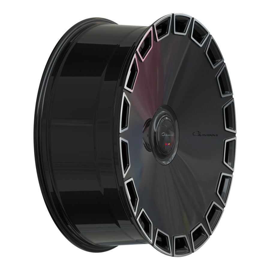 Giovanna DICOTTO machined black wheel detail
