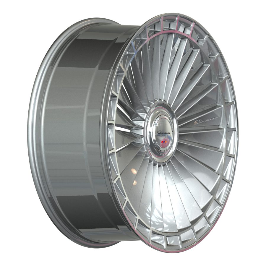 Giovanna KAPLETTA machined silver wheel detail