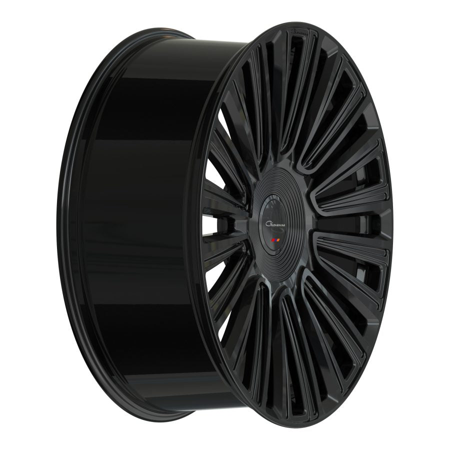 Giovanna TRENTO gloss black wheel detail