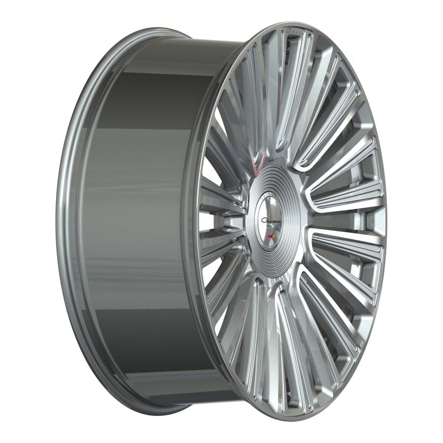 Giovanna TRENTO machined silver wheel detail