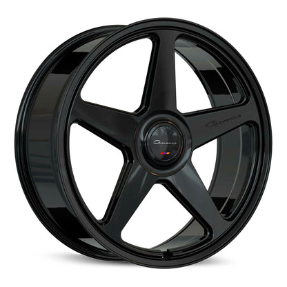 Giovanna CINQUE gloss black wheel detail