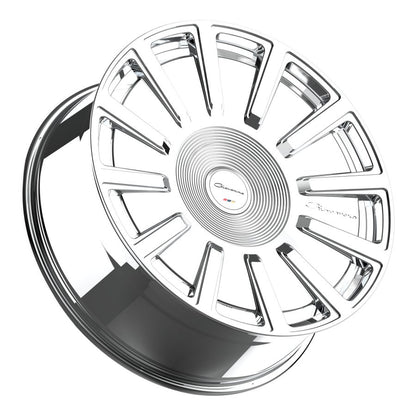 Giovanna PANIK chrome wheel detail
