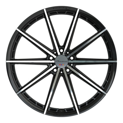 Giovanna ALESANNA machined black wheel detail