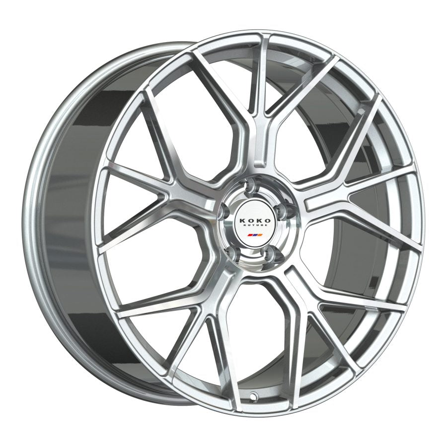 Koko Kuture BELIZE MACHINED SILVER wheel