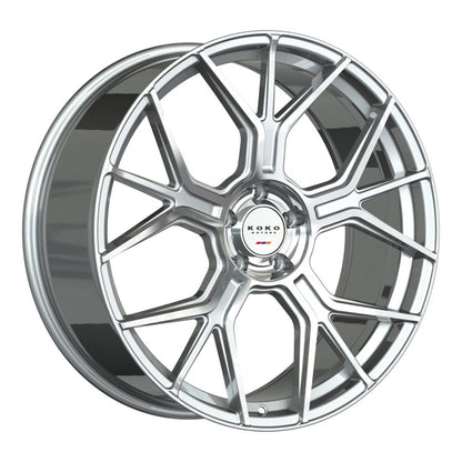 Koko Kuture BELIZE MACHINED SILVER wheel