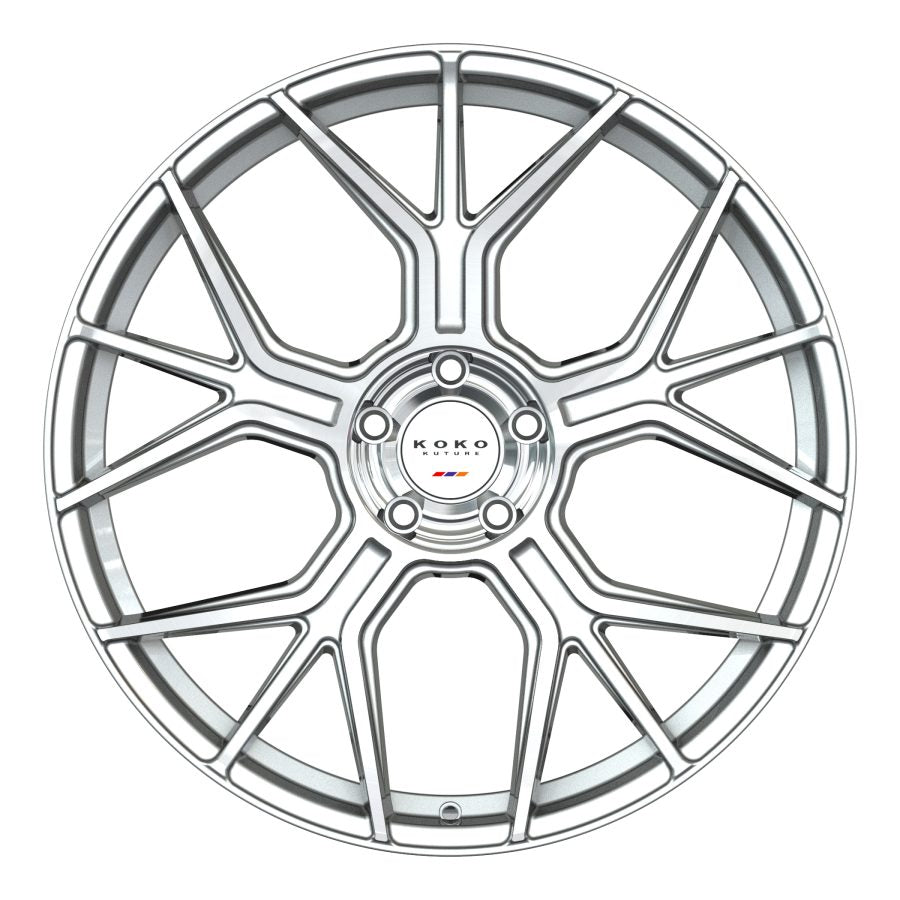 Koko Kuture BELIZE MACHINED SILVER wheel