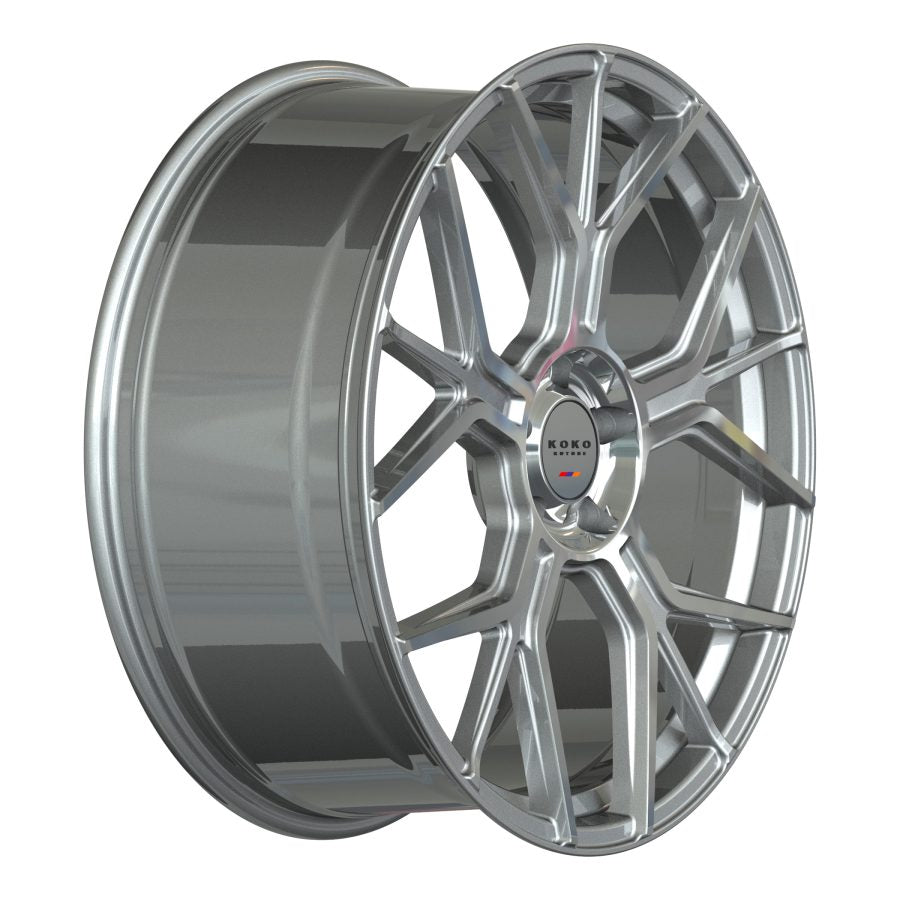 Koko Kuture BELIZE MACHINED SILVER wheel