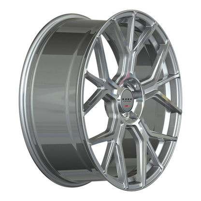 Koko Kuture BELIZE MACHINED SILVER wheel