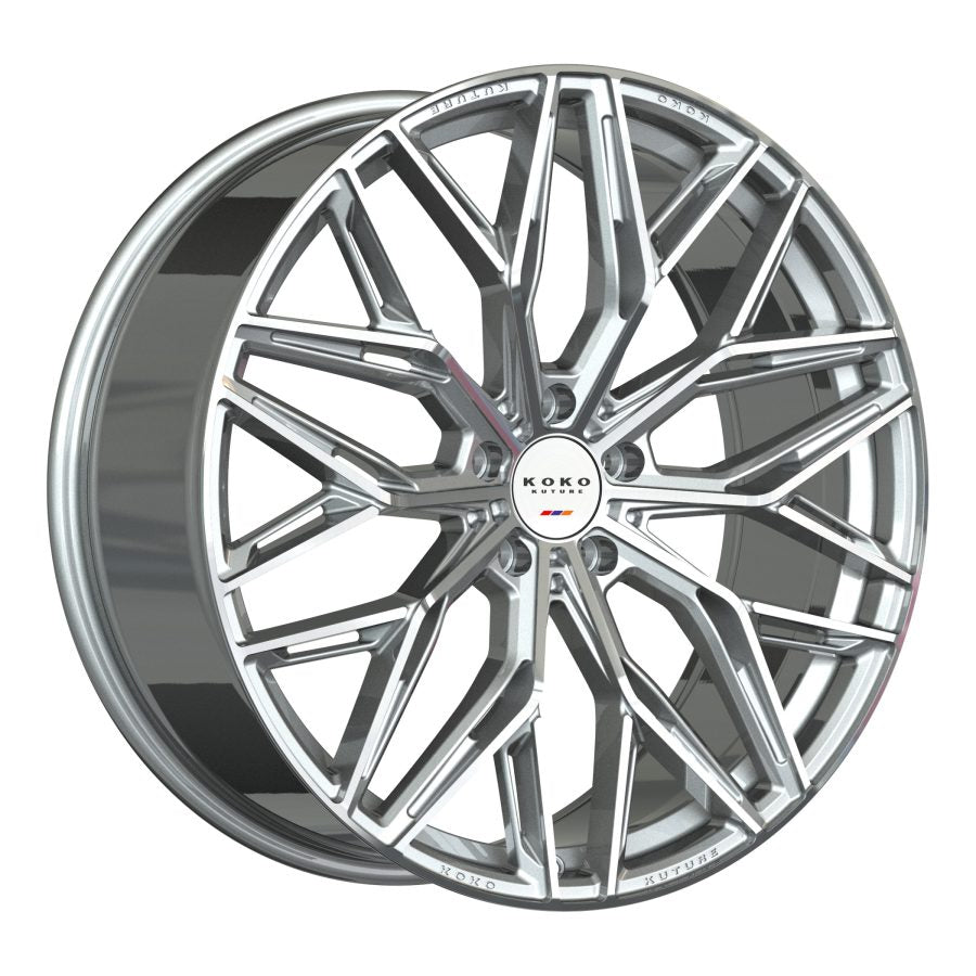 Koko Kuture COMO MACHINED SILVER wheel