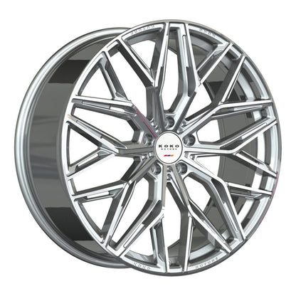 Koko Kuture COMO MACHINED SILVER wheel