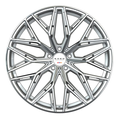 Koko Kuture COMO MACHINED SILVER wheel