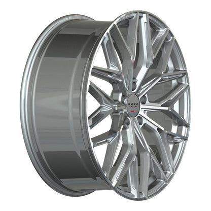 Koko Kuture COMO MACHINED SILVER wheel