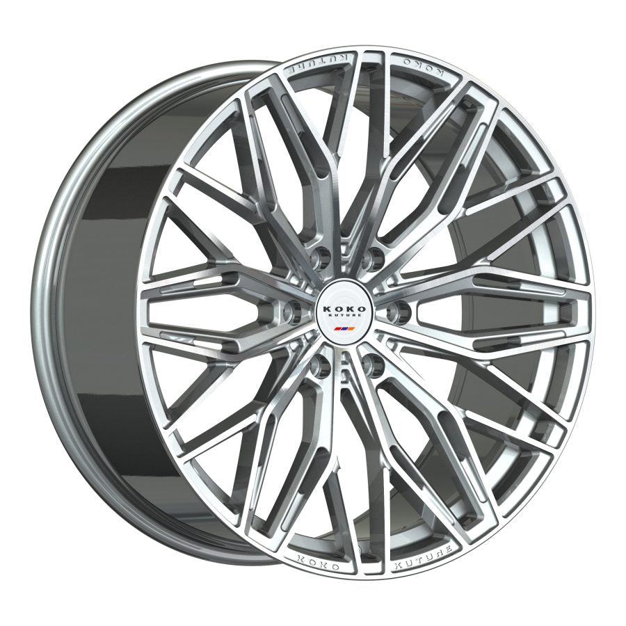 Koko Kuture COMO 12 MACHINED SILVER wheel