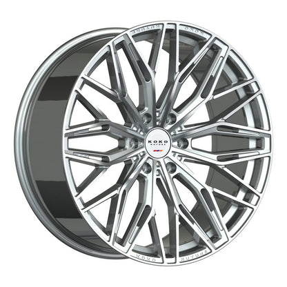 Koko Kuture COMO 12 MACHINED SILVER wheel