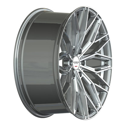 Koko Kuture COMO 12 MACHINED SILVER wheel
