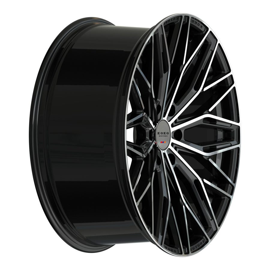 Koko Kuture COMO 12 MACHINED BLACK wheel