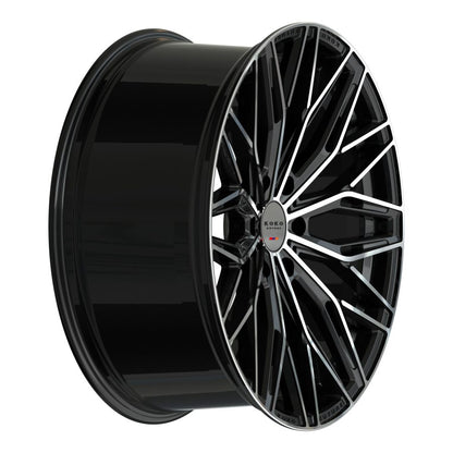 Koko Kuture COMO 12 MACHINED BLACK wheel