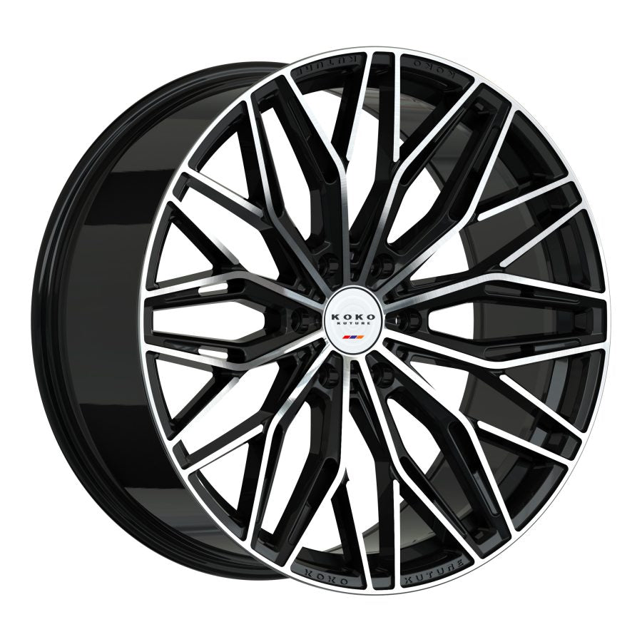 Koko Kuture COMO 12 MACHINED BLACK wheel