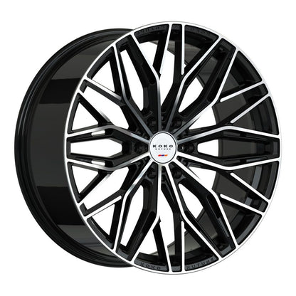 Koko Kuture COMO 12 MACHINED BLACK wheel