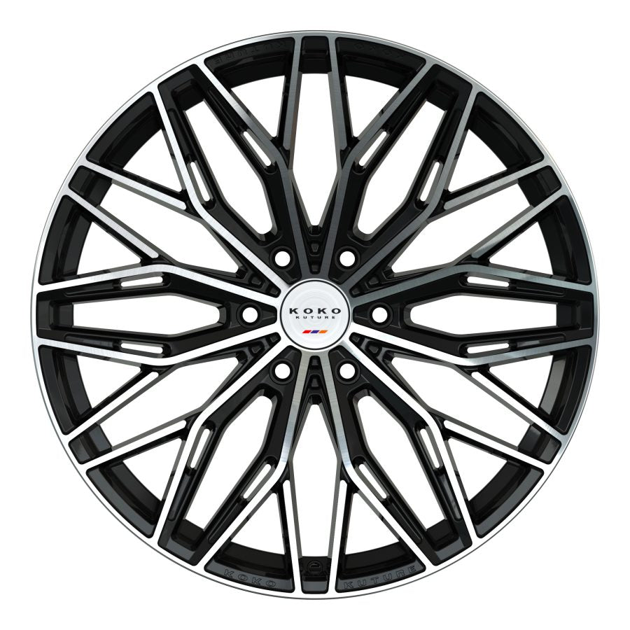 Koko Kuture COMO 12 MACHINED BLACK wheel