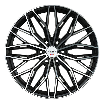 Koko Kuture COMO 12 MACHINED BLACK wheel
