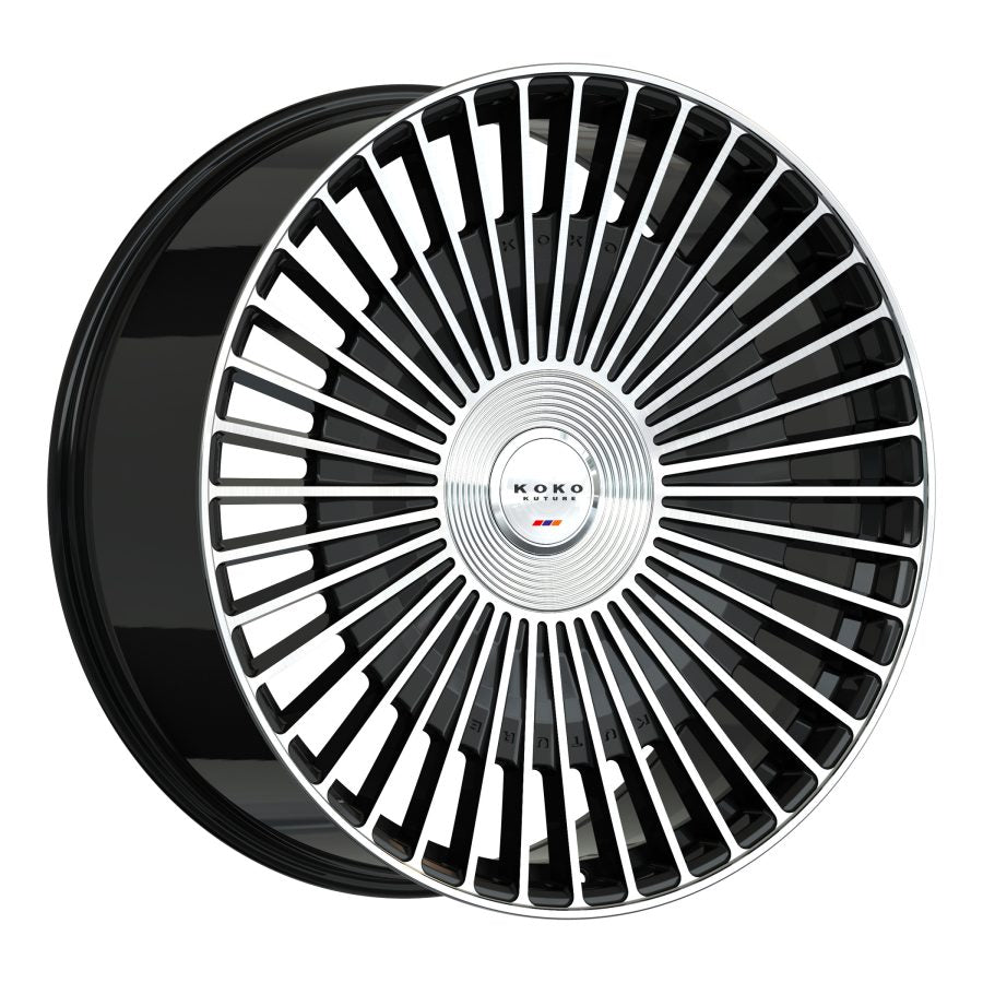 Koko Kuture KESSAB MACHINED BLACK wheel