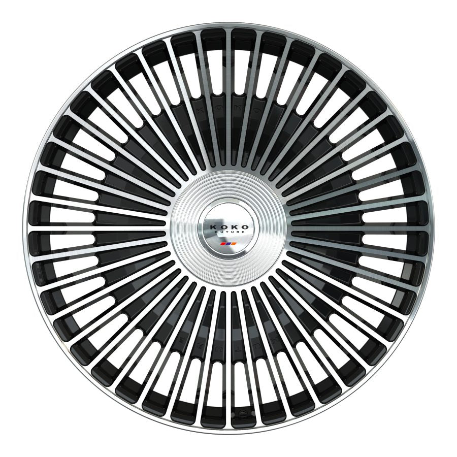 Koko Kuture KESSAB MACHINED BLACK wheel