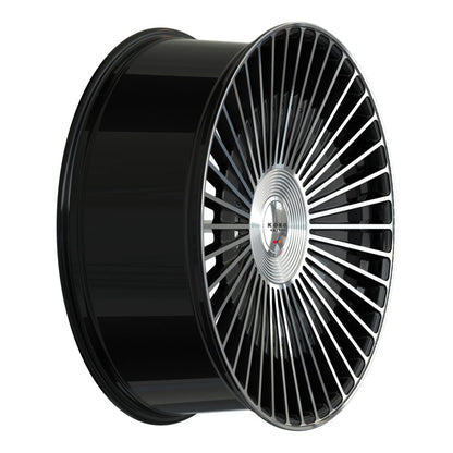 Koko Kuture KESSAB MACHINED BLACK wheel