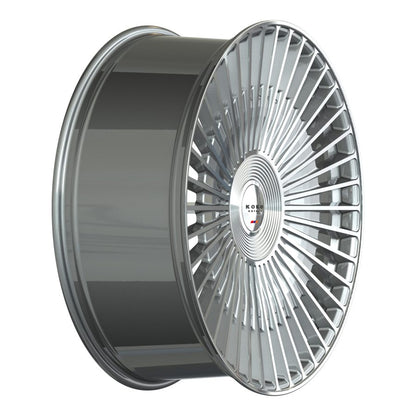 Koko Kuture KESSAB MACHINED SILVER wheel