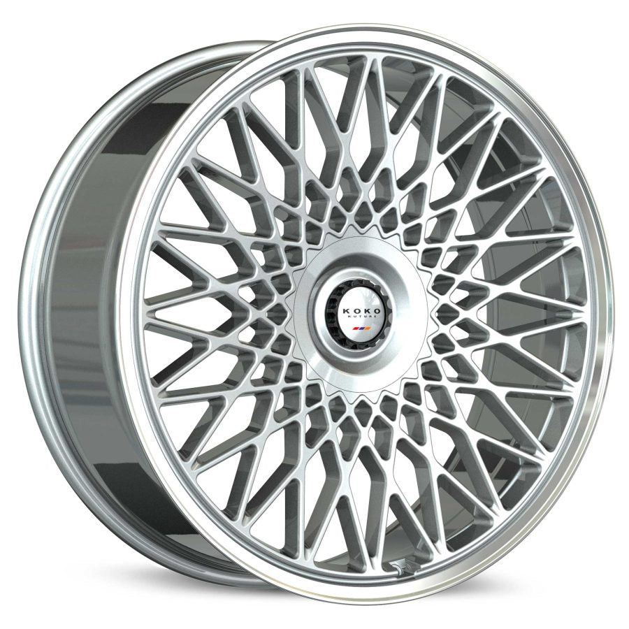 Koko Kuture CLASSICA SILVER WITH MACHINED FACE/ POLISHED LIP wheel
