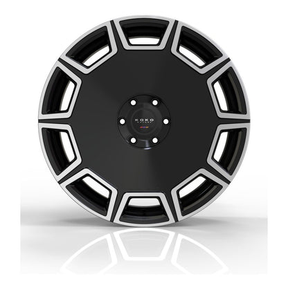 Koko Kuture SICILY MACHINED BLACK wheel