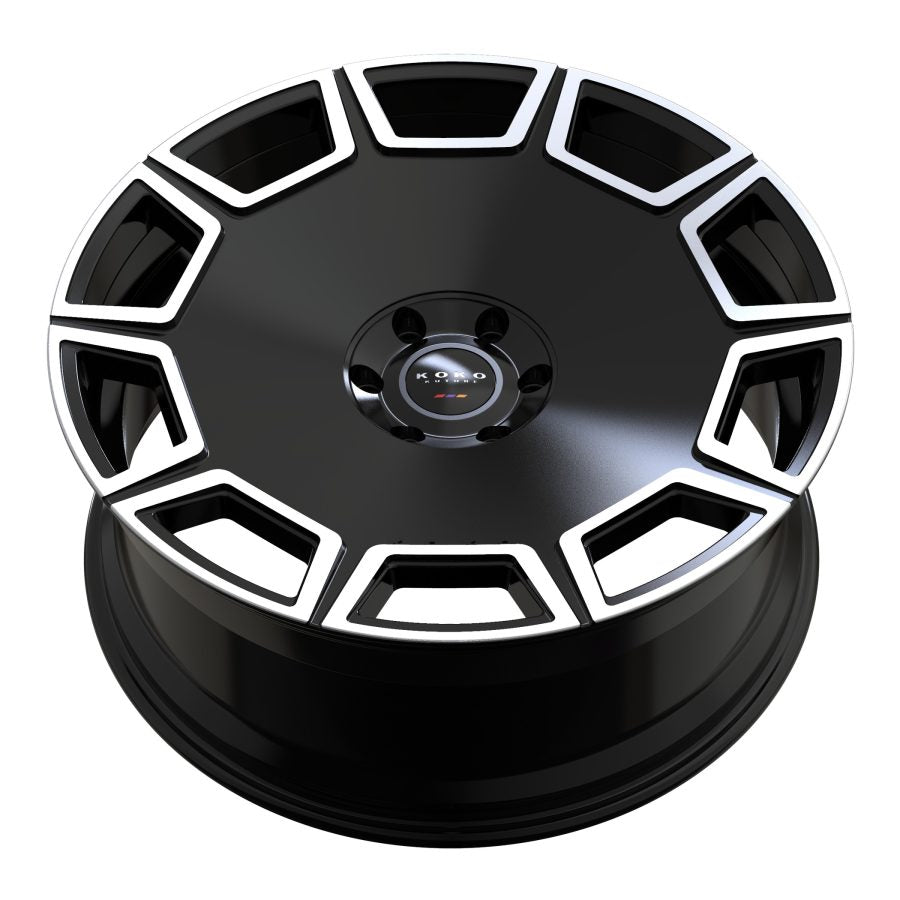 Koko Kuture SICILY MACHINED BLACK wheel