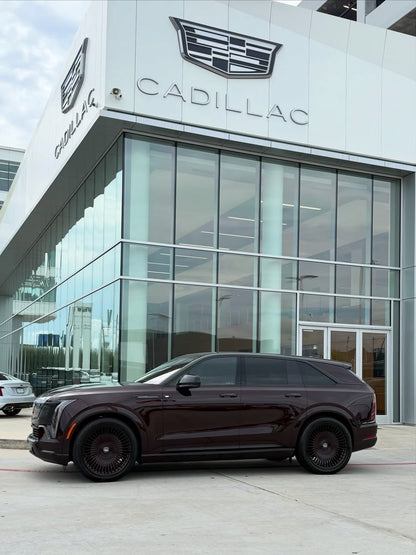Cadillac Escalade-26″-Kessab-Gloss Black – Koko Kuture KESSAB wheels on vehicle