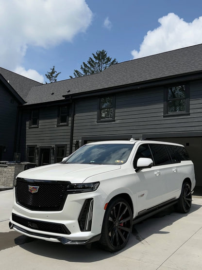 Cadillac Escalade-26″-Kapan-Gloss Black – Koko Kuture KAPAN wheels on vehicle