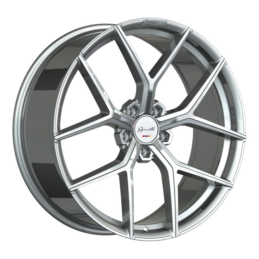 Gianelle ASTRA 5 MACHINED SILVER wheel