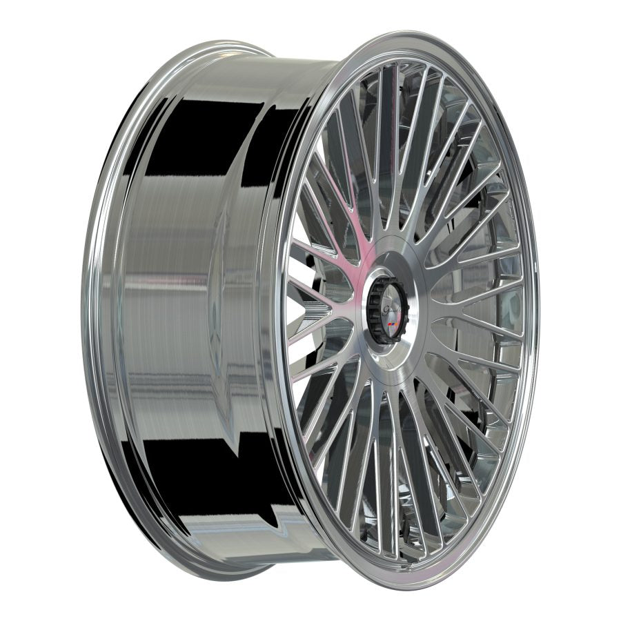 Gianelle ARIA SILVER WITH MACHINED FACE/ POLISHED LIP wheel