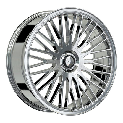 Gianelle ARIA SILVER WITH MACHINED FACE/ POLISHED LIP wheel