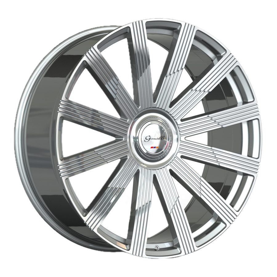 Gianelle BEIRUT MACHINED SILVER wheel