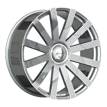 Gianelle BEIRUT MACHINED SILVER wheel