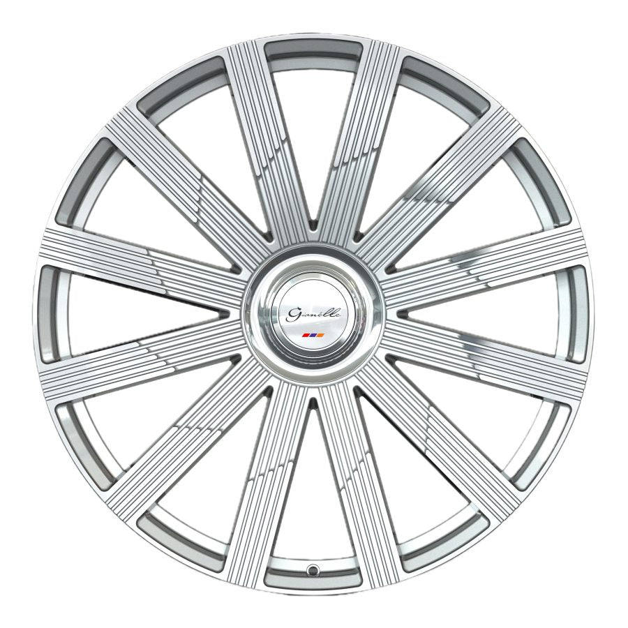 Gianelle BEIRUT MACHINED SILVER wheel