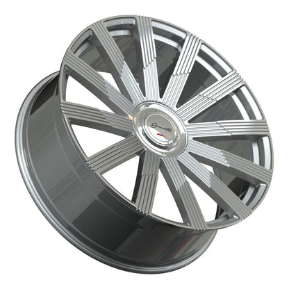 Gianelle BEIRUT MACHINED SILVER wheel