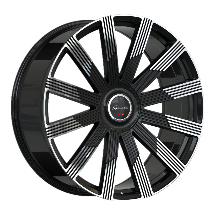 Gianelle BEIRUT MACHINED BLACK wheel