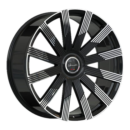 Gianelle BEIRUT MACHINED BLACK wheel