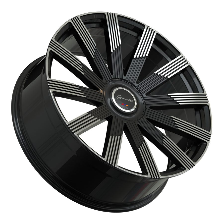 Gianelle BEIRUT MACHINED BLACK wheel