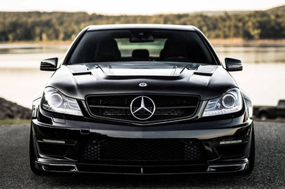 2012-2014 Mercedes Benz W204 C63 AMG VS Style Carbon Fiber Front Lip - Carbonado