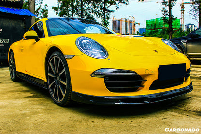2012-2015 Porsche 911 991.1 Carrera/S VRS Style Side Skirts - Carbonado