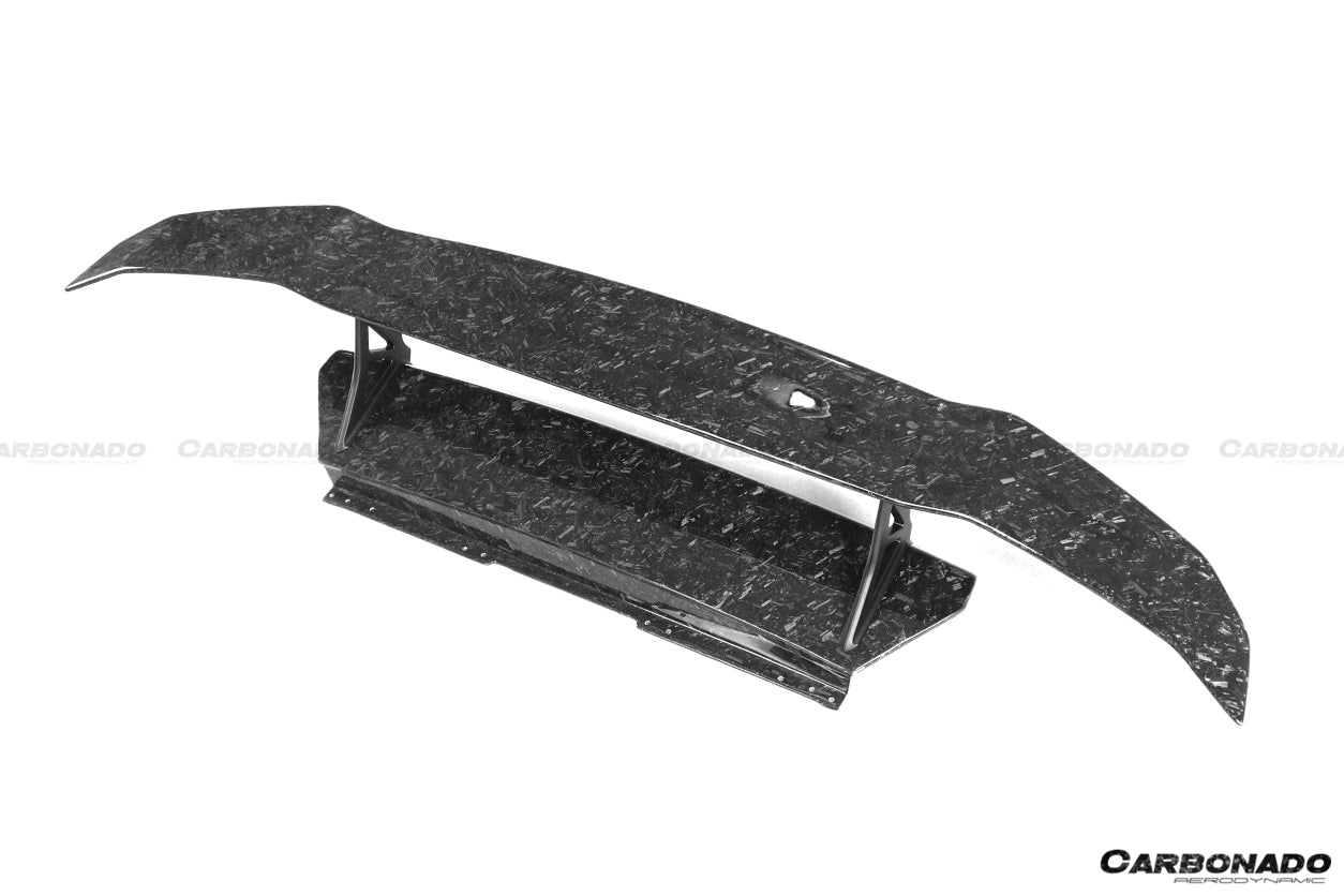 2015-2020 Lamborghini Huracan LP610/LP580 VRS Style Carbon Fiber Trunk Spoiler w/ Base - Carbonado