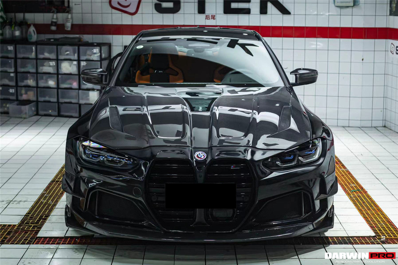 2021-2024 BMW M3 G80 G81 M4 G82 G83 IMP Performance Carbon Fiber Hood - DarwinPRO Aerodynamics