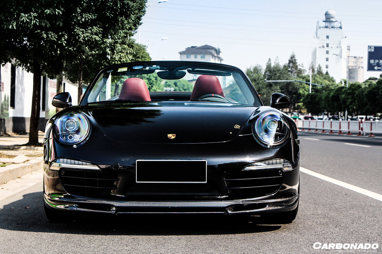 2012-2015 Porsche 911 991.1 Carrera/S/4S VRS Style Front Lip - Carbonado